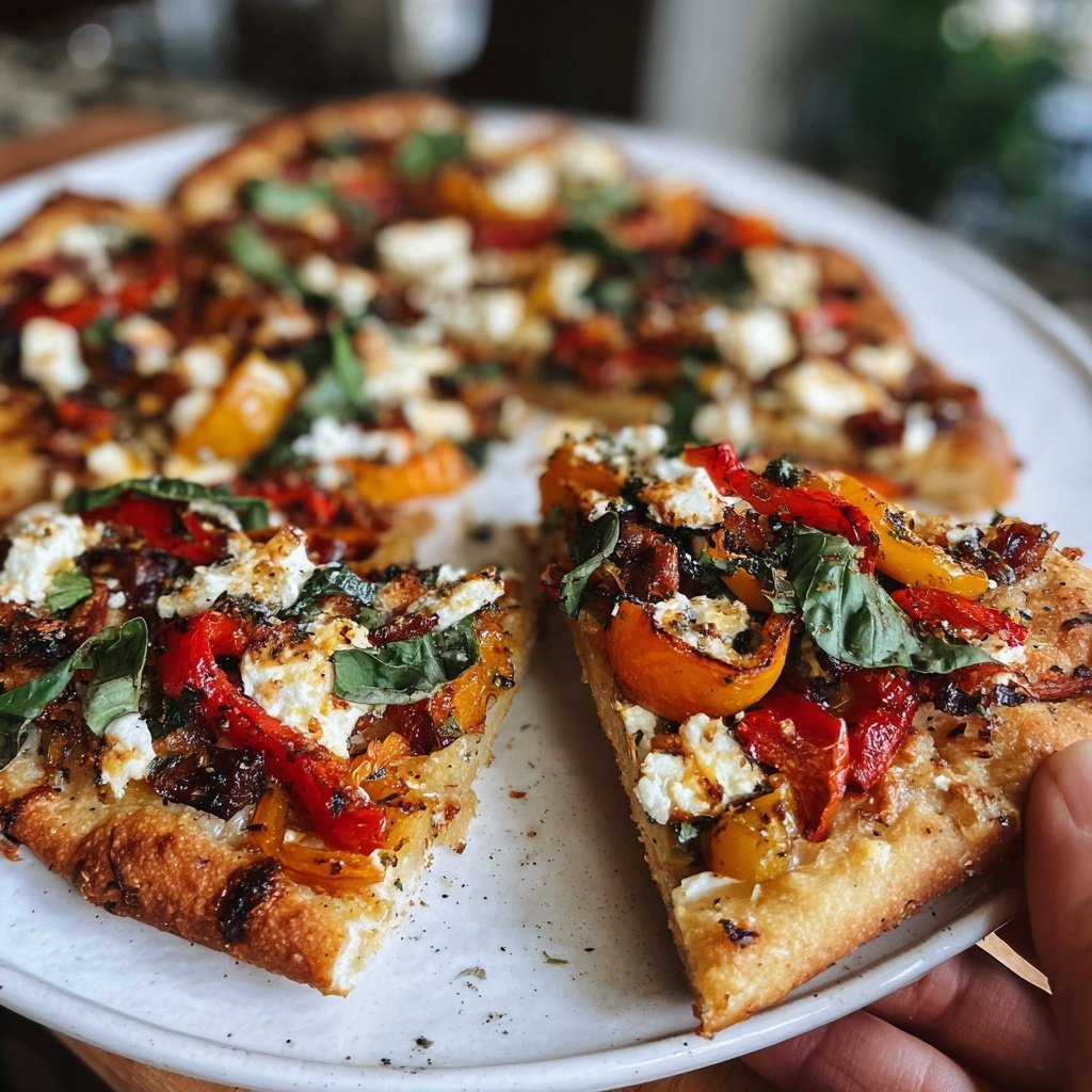 Super Bowl Party Food Veggie Flatbreads
