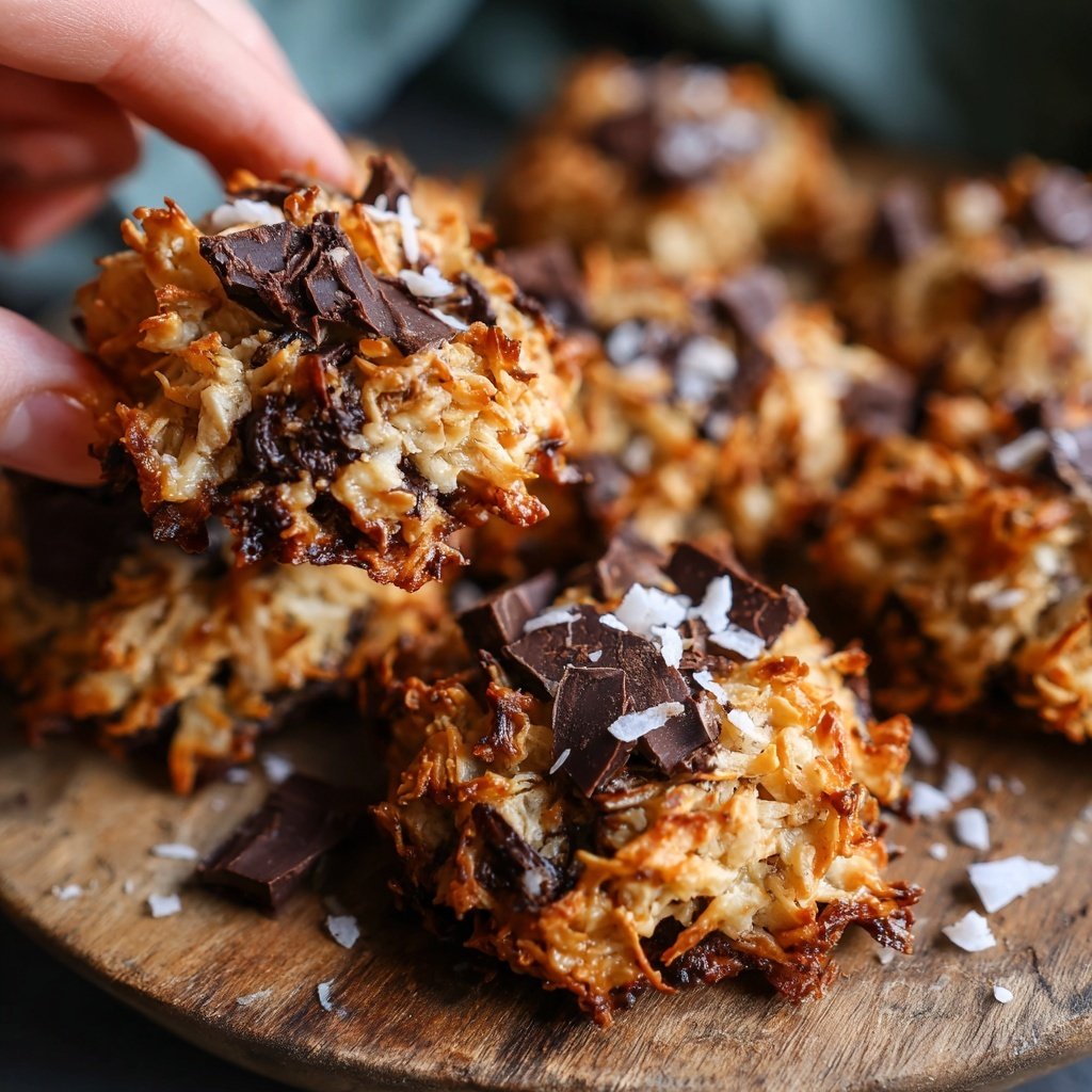 Coconut Chocolate Energy Clusters