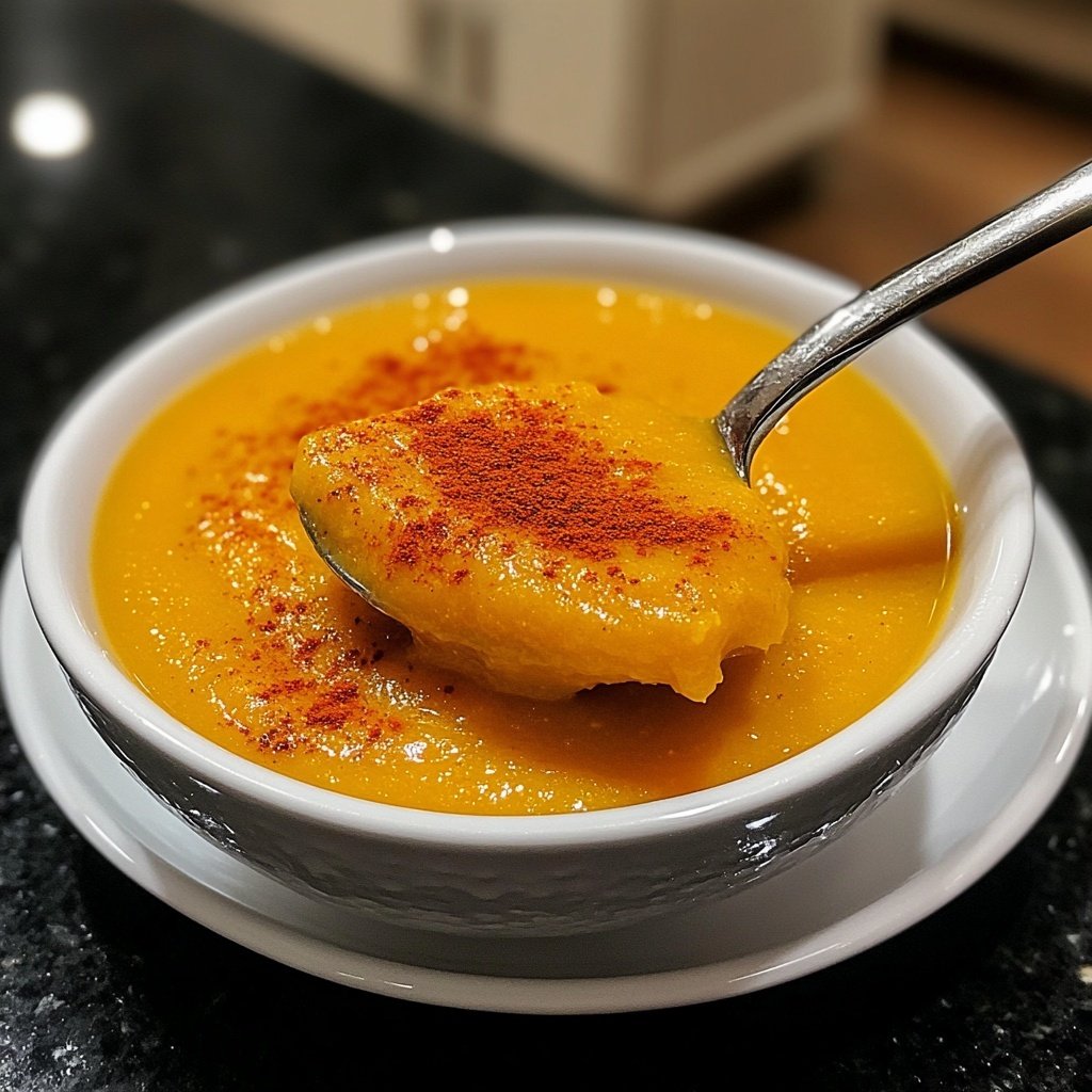Squash Soup with Paprika