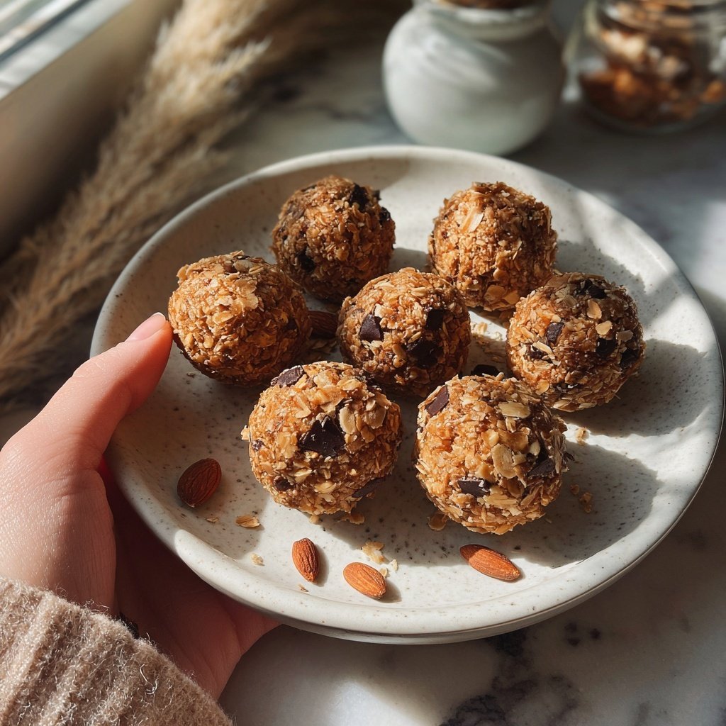 Almond Butter Protein Balls