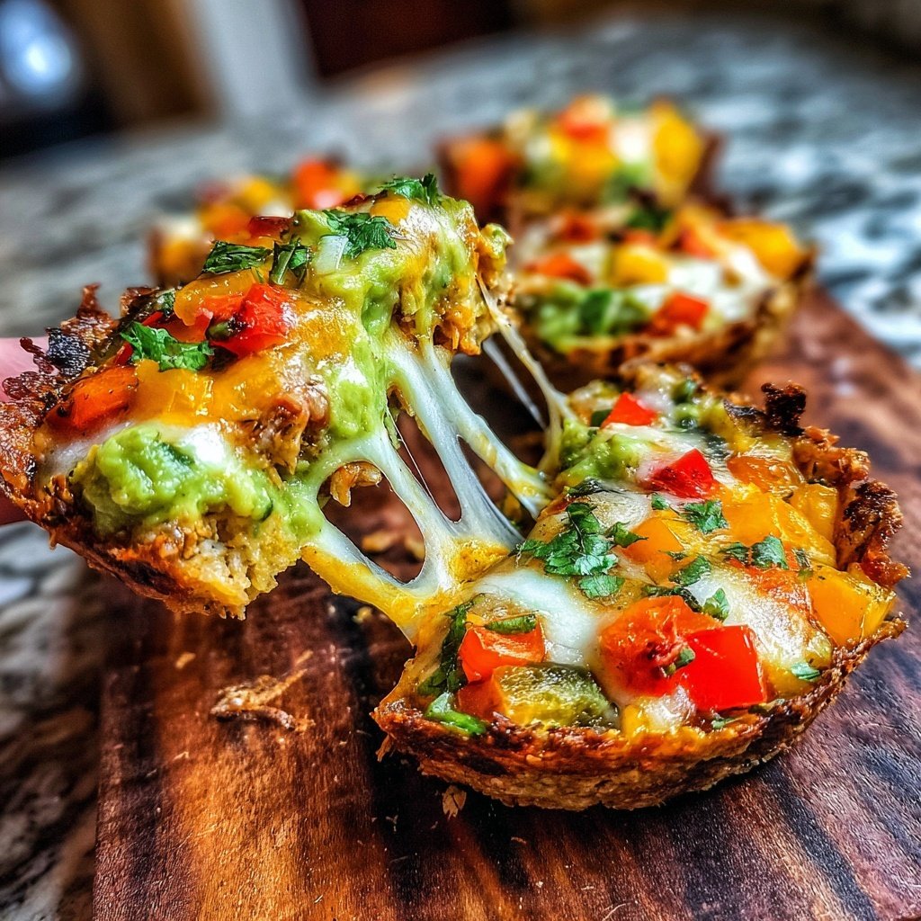 Super Bowl Crispy Veggie Tostada Bites