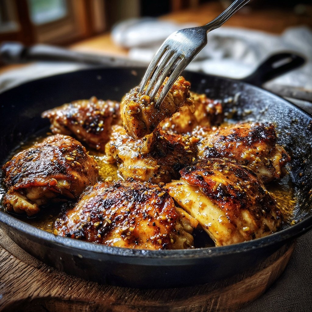 Honey Mustard Chicken Skillet