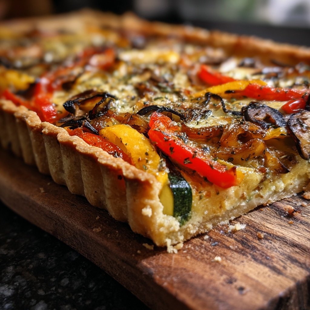 Roasted Vegetable Tart