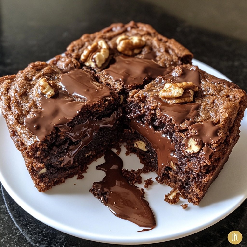 The Best Fudgy Chewy Brookies