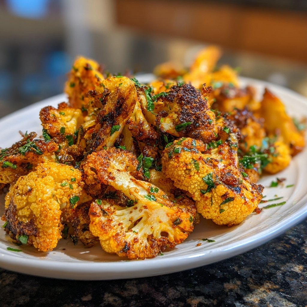 Jamaican Jerk Cauliflower