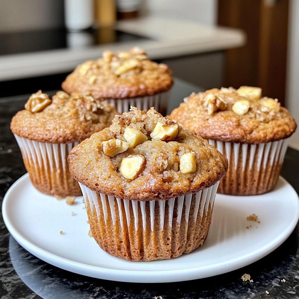 Banana Bread Muffins Recipe
