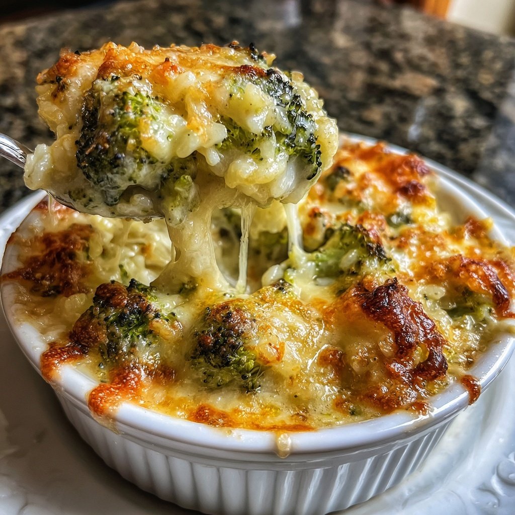 Sunday Baked Creamy Broccoli Rice